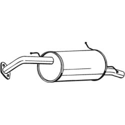 Galinis duslintuvas BOSAL 171-473