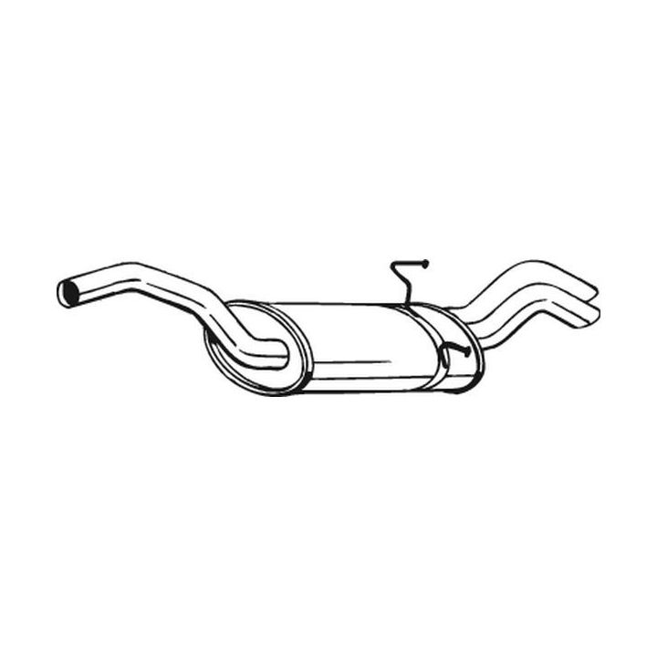 Galinis duslintuvas BOSAL 190-301