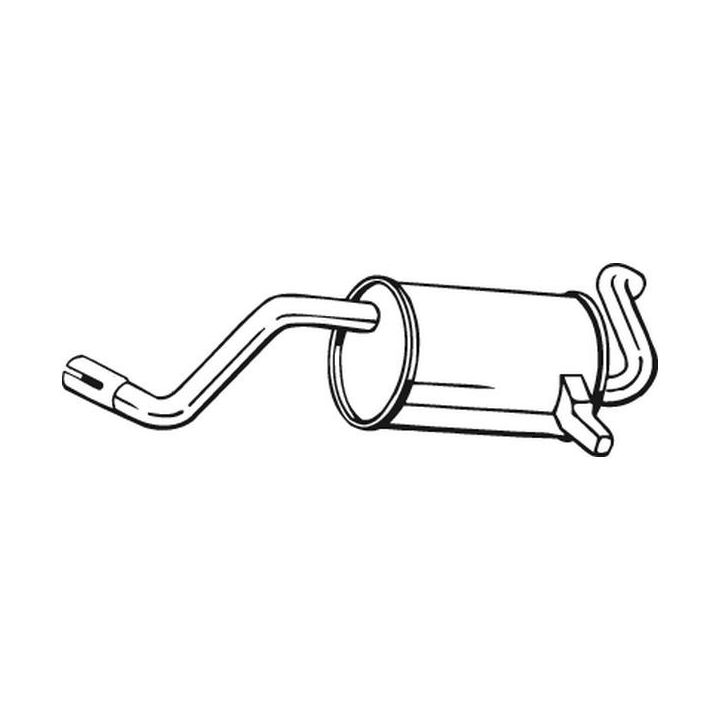 Galinis duslintuvas BOSAL 200-035