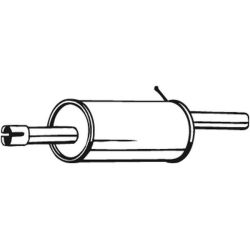 Galinis duslintuvas BOSAL 200-077
