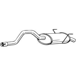 Galinis duslintuvas BOSAL 200-161