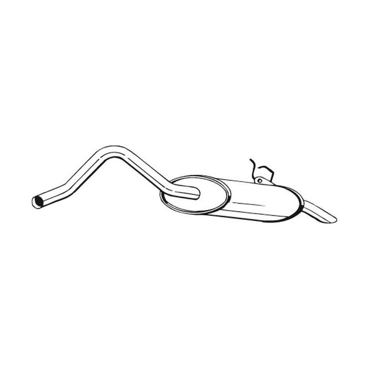 Galinis duslintuvas BOSAL 200-261