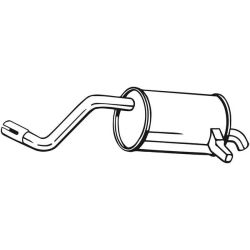 Galinis duslintuvas BOSAL 200-515