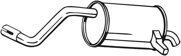 Galinis duslintuvas BOSAL 200-515