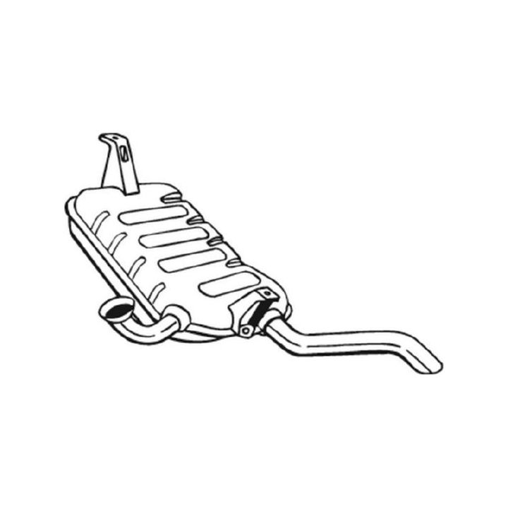 Galinis duslintuvas BOSAL 200-809