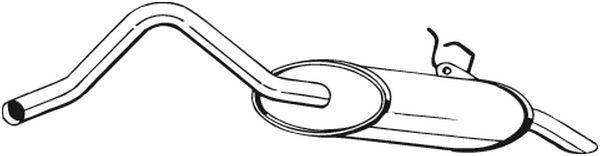 Galinis duslintuvas BOSAL 200-819