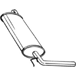 Galinis duslintuvas BOSAL 200-965