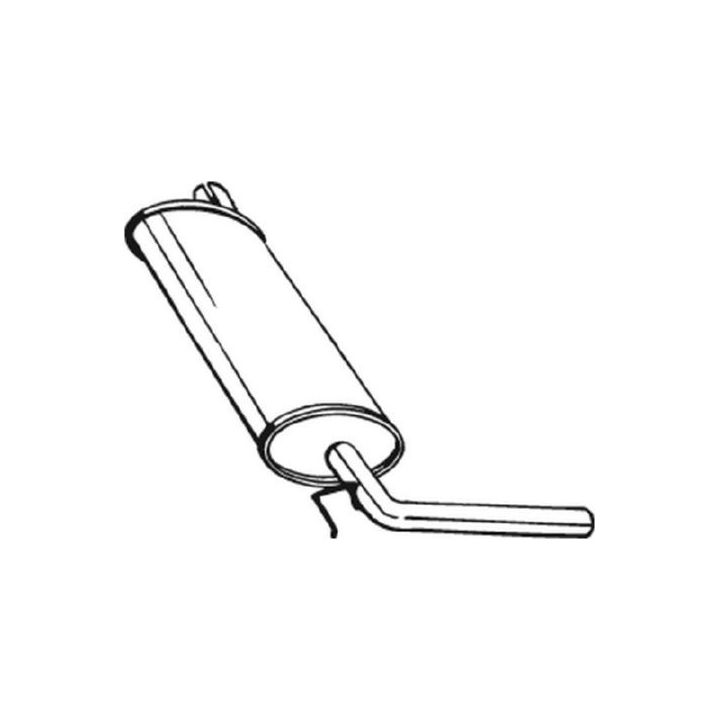 Galinis duslintuvas BOSAL 200-965