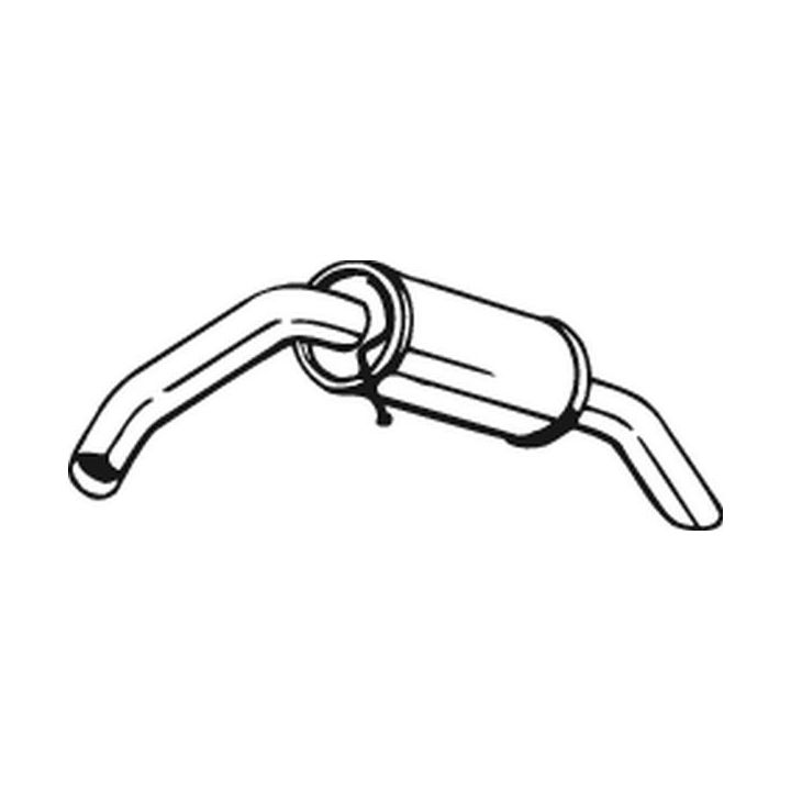 Galinis duslintuvas BOSAL 211-001