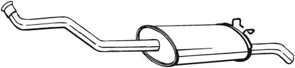 Galinis duslintuvas BOSAL 278-221