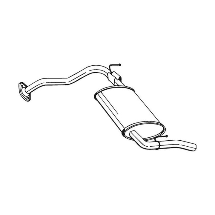 Galinis duslintuvas BOSAL 278-603