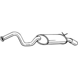 Galinis duslintuvas BOSAL 278-639