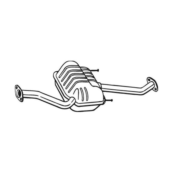 Galinis duslintuvas BOSAL 278-687