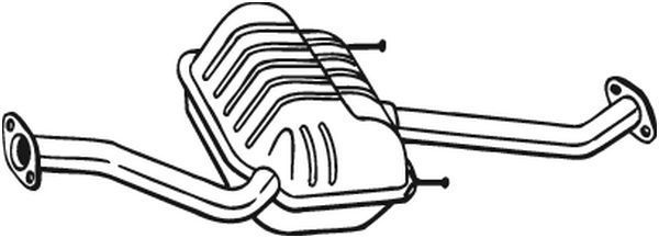 Galinis duslintuvas BOSAL 278-687