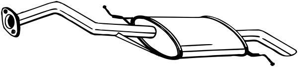 Galinis duslintuvas BOSAL 278-837