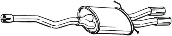 Galinis duslintuvas BOSAL 279-477