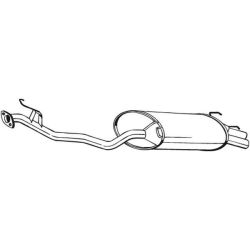 Galinis duslintuvas BOSAL 279-513