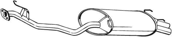 Galinis duslintuvas BOSAL 279-513