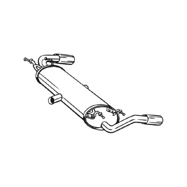 Galinis duslintuvas BOSAL 280-079