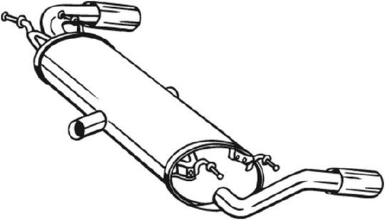 Galinis duslintuvas BOSAL 280-079