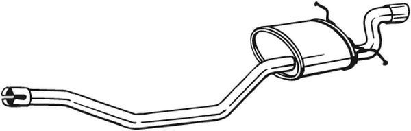 Galinis duslintuvas BOSAL 280-197