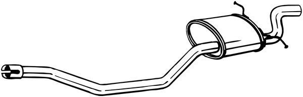 Galinis duslintuvas BOSAL 280-253