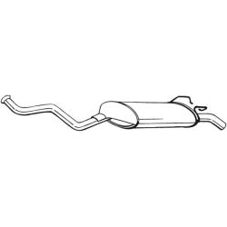 Galinis duslintuvas BOSAL 280-539