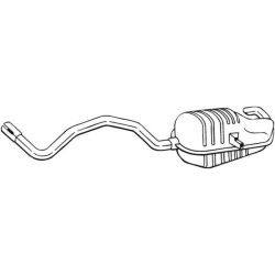 Galinis duslintuvas BOSAL 280-819