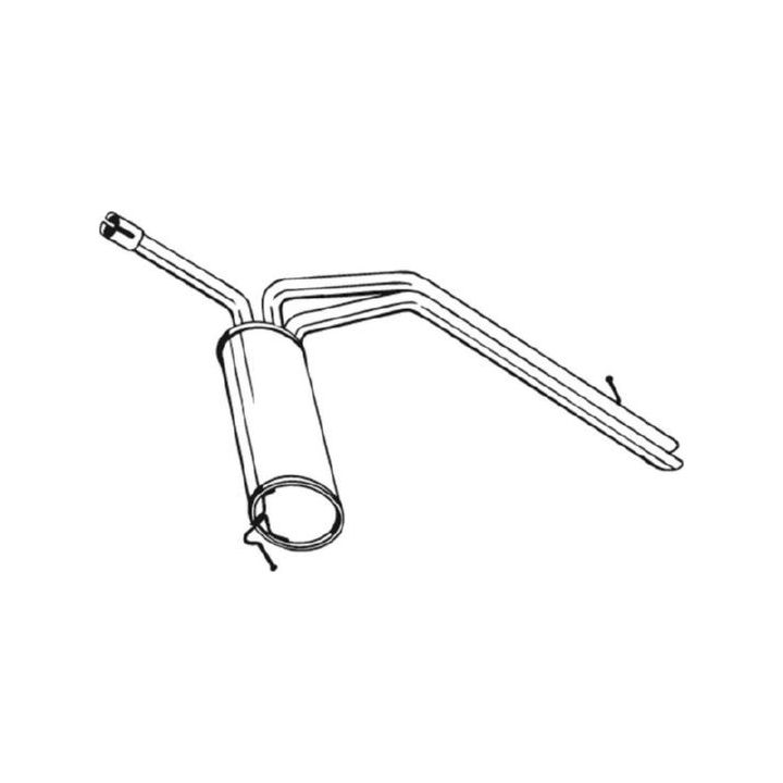 Galinis duslintuvas BOSAL 281-795