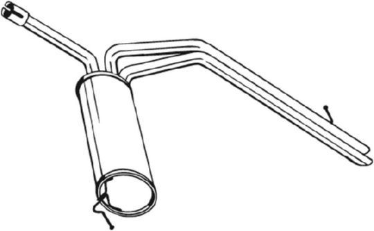 Galinis duslintuvas BOSAL 281-795