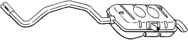 Galinis duslintuvas BOSAL 281-813