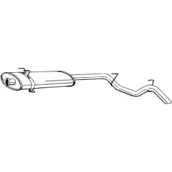 Galinis duslintuvas BOSAL 281-943