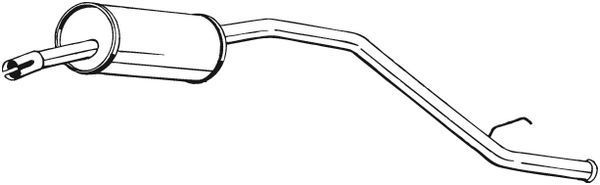 Galinis duslintuvas BOSAL 283-295