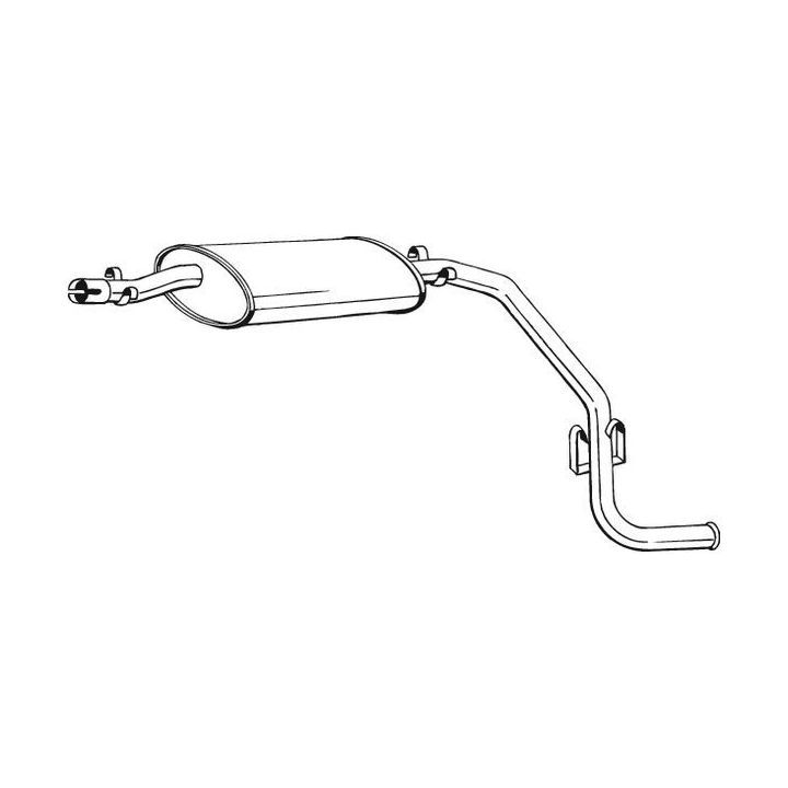 Galinis duslintuvas BOSAL 283-685