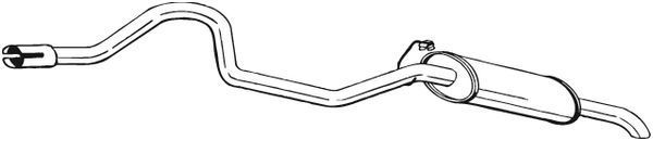 Galinis duslintuvas BOSAL 286-069