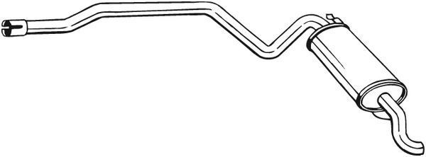 Galinis duslintuvas BOSAL 287-199