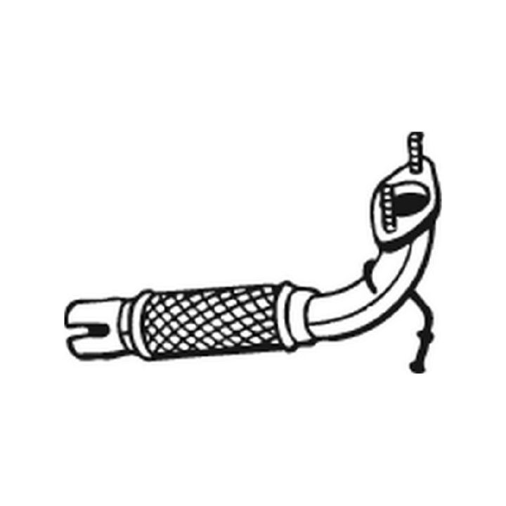 Lanksti žarna, išmetimo sistema BOSAL 703-113