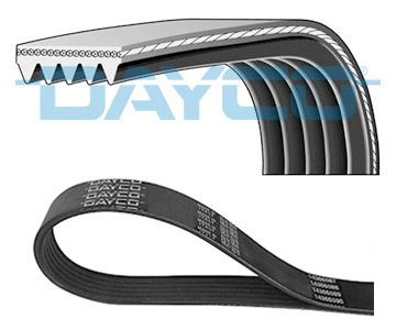 V formos rumbuoti diržai DAYCO 5PK1060
