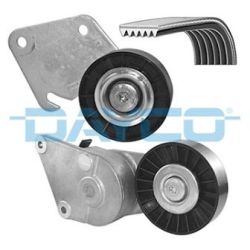 V formos rumbuotas diržas, komplektas DAYCO KPV032