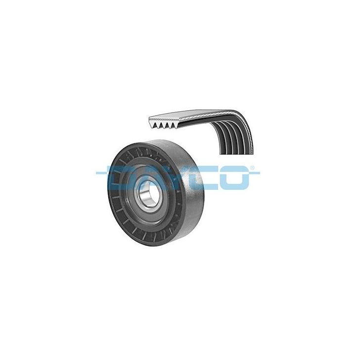 V formos rumbuotas diržas, komplektas DAYCO KPV042