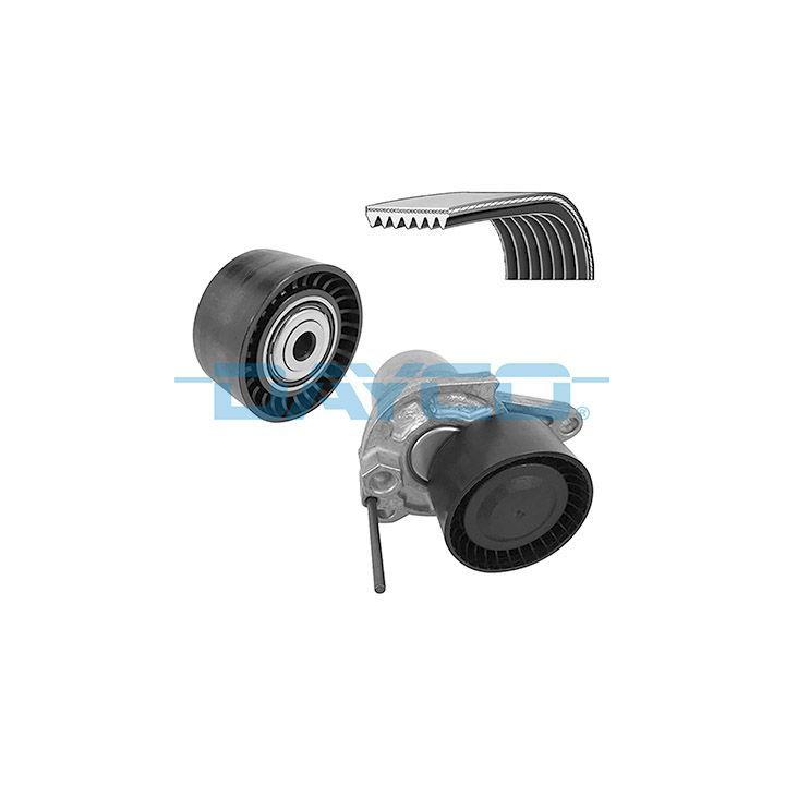 V formos rumbuotas diržas, komplektas DAYCO KPV1010