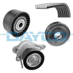 V formos rumbuotas diržas, komplektas DAYCO KPV1144