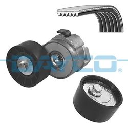 V formos rumbuotas diržas, komplektas DAYCO KPV1222