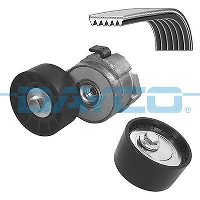 V formos rumbuotas diržas, komplektas DAYCO KPV1222