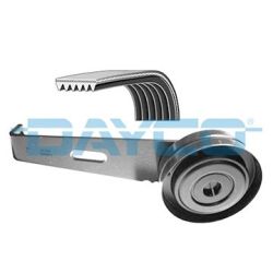 V formos rumbuotas diržas, komplektas DAYCO KPV128