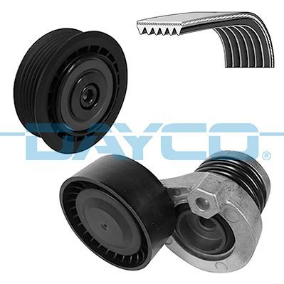 V formos rumbuotas diržas, komplektas DAYCO KPV1429