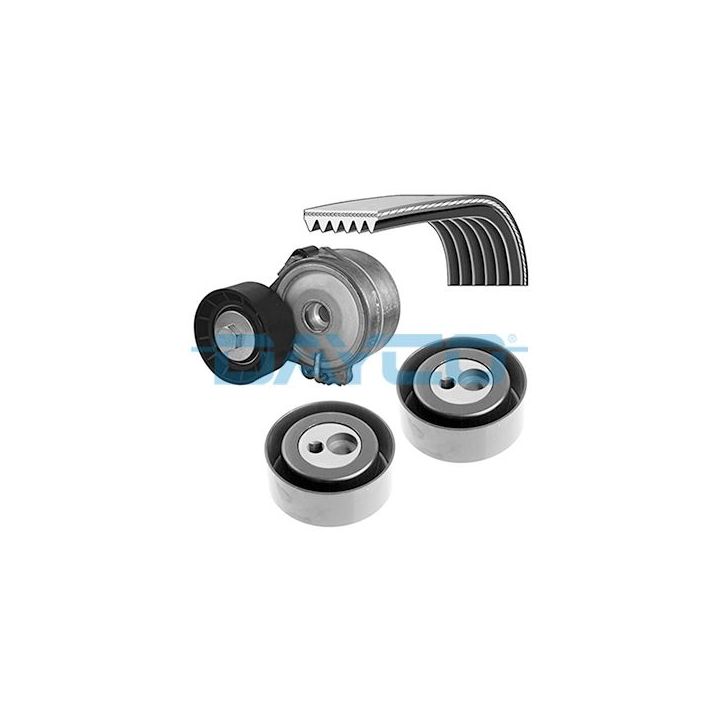 V formos rumbuotas diržas, komplektas DAYCO KPV148