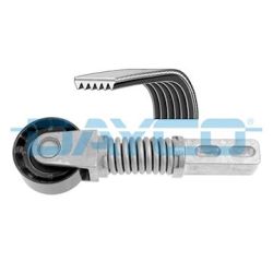 V formos rumbuotas diržas, komplektas DAYCO KPV151