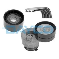 V formos rumbuotas diržas, komplektas DAYCO KPV184