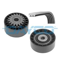 V formos rumbuotas diržas, komplektas DAYCO KPV191